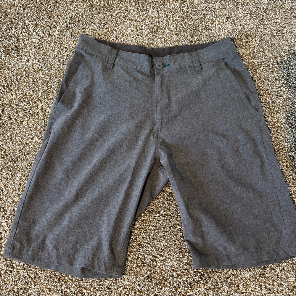 Men's Gray Hybrid Shorts